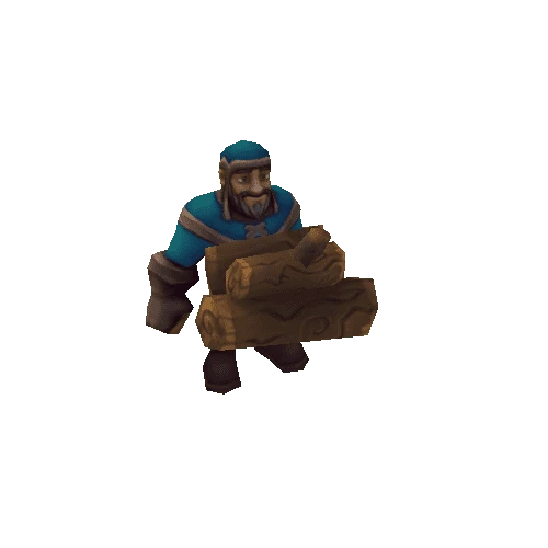 RTS_Worker Wood_Blue